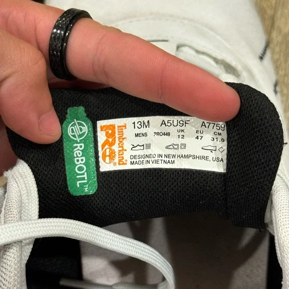 Men's Timberland PRO® Setra Comp-Toe Athletic Work Sneaker - Picture 8 of 10